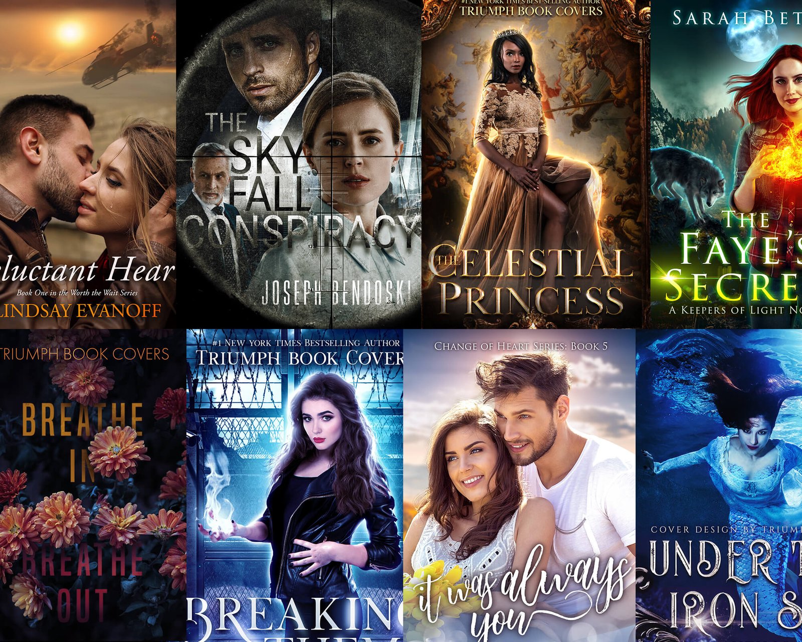 Triumph Covers by Diana TC – Premade and Custom Book Covers